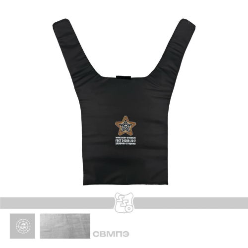 Баллистика в спину бронежилета с входом в лямки ПАНЦИРЬ PRO/PRO mod.2 (WZOR)