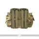 Сумка 4АК-2РГ-2РСП MOLLE с кнопкой, липучкой и утяжками