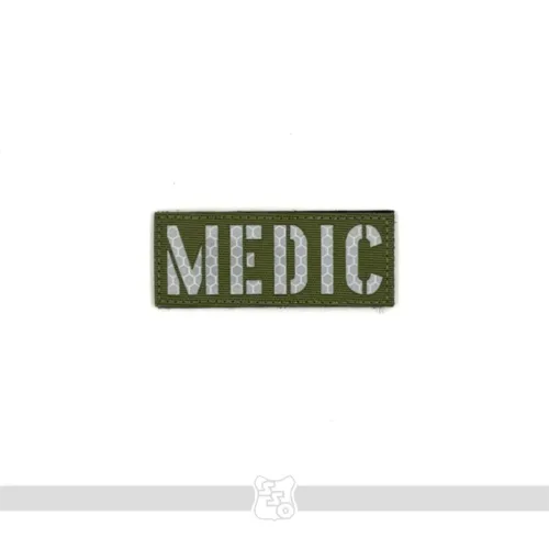 Шеврон MEDIC светоотражающий Cordura 3,5x8,5