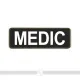 Шеврон Medic PVC 5x15 см