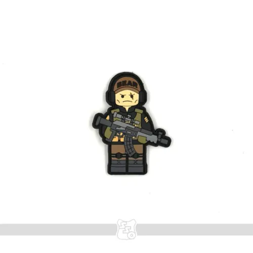 Шеврон Brick Operator боец BEAR ПВХ