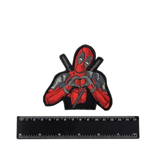 Шеврон Deadpool с любовью вышивка