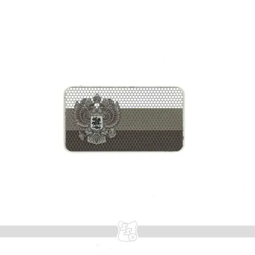 Шеврон Флаг с гербом гексагон