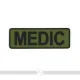 Шеврон Medic PVC 5x15 см
