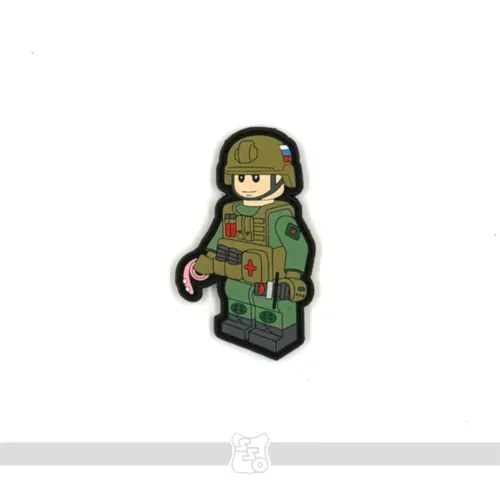 Шеврон Brick Operator Медик ПВХ						