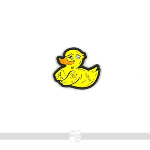 Шеврон утка с татуировками ПВХ