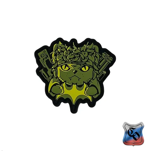 Шеврон Котик спецназ PVC