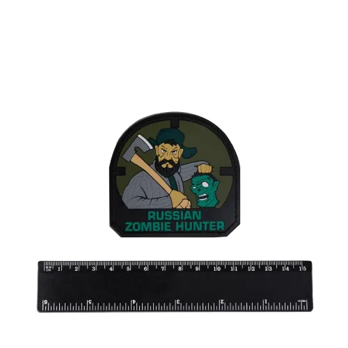 Шеврон Russian Zombie Hunter PVC
