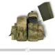 Сумка 4АК-2РГ-2РСП MOLLE с кнопкой, липучкой и утяжками