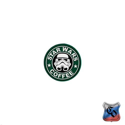 Шеврон Штурмовик. Star Wars Coffee PVC 