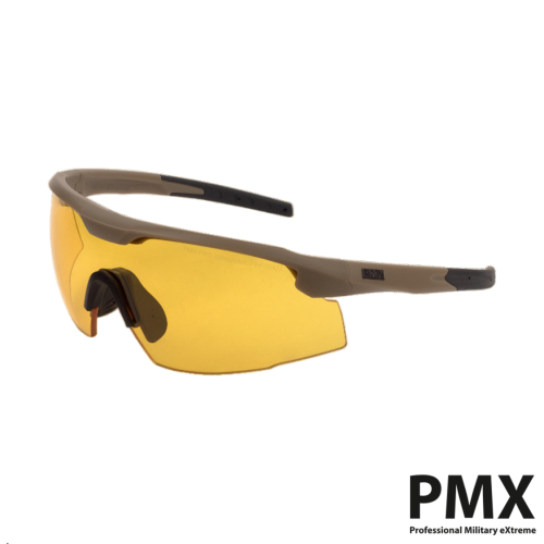 Очки стрелковые PMX Select в песочной оправе