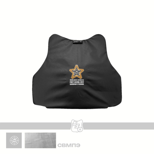 Баллистика в грудь корсетного бронежилета STRIKE (WZOR)