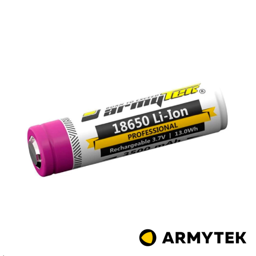 Аккумулятор Armytek 18650 Li-Ion с защитой 3500 mAh (A00205)