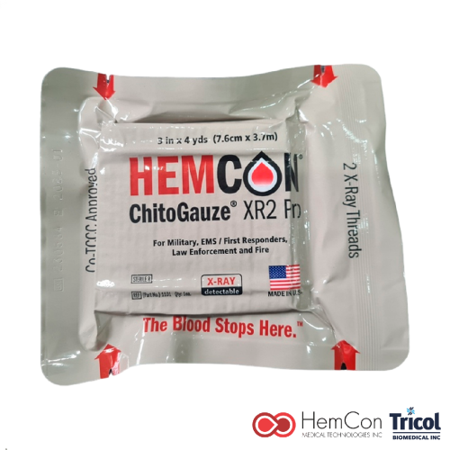 Z-сложенная гемостатическая повязка HemCon ChitoGauze XR2 Pro Z-fold