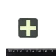 Шеврон Крест медика малый PVC 2,5 см